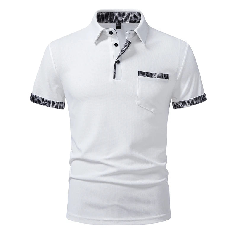 Men's Casual Tie-Dye Polo – Comfortable & Stylish