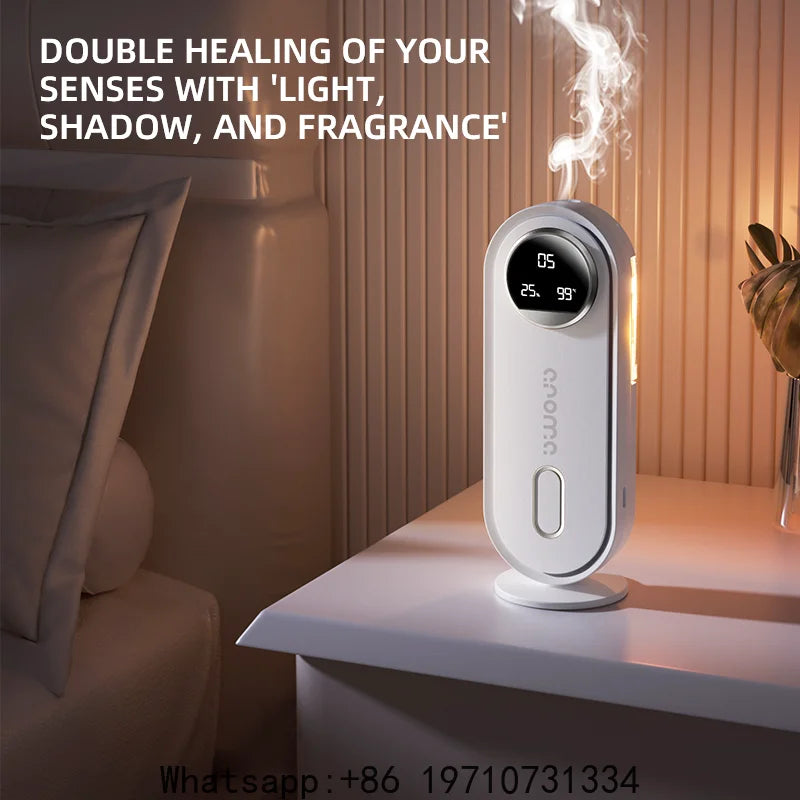 Smart Aroma Diffuser USB Rechargeable – Cold Mist Silent Humidifier | Essential Oil Compatible