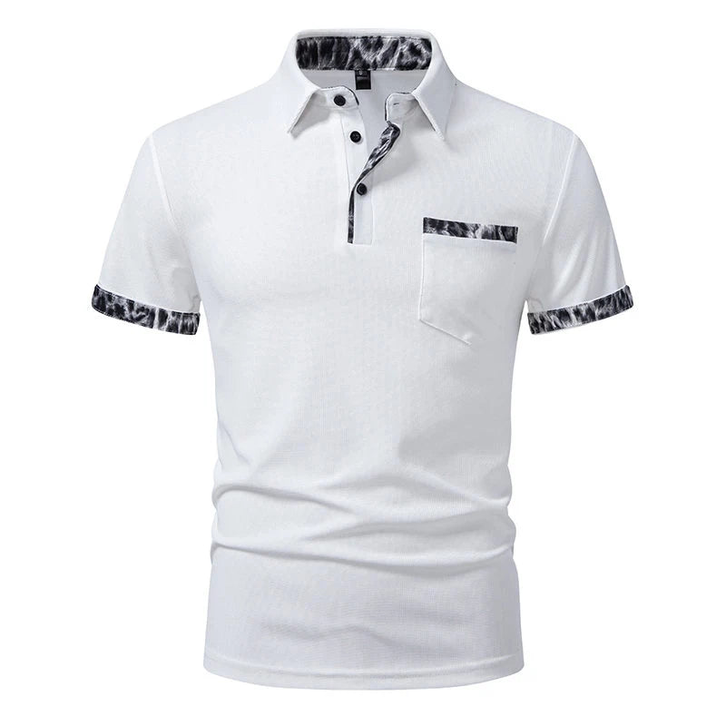 Men's Casual Tie-Dye Polo – Comfortable & Stylish