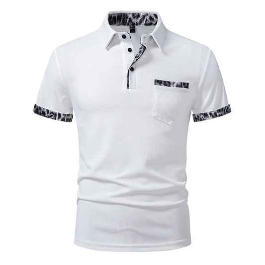 Men's Casual Tie-Dye Polo – Comfortable & Stylish