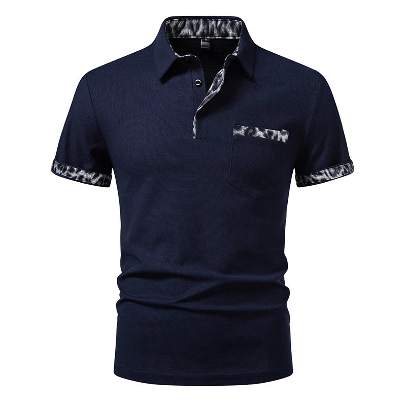 Men's Casual Tie-Dye Polo – Comfortable & Stylish